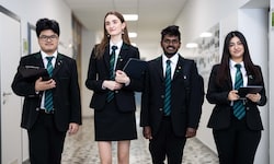 Schon jetzt sind die Klassen des Kollegs sehr international: Die Studierenden kommen vor allem ...