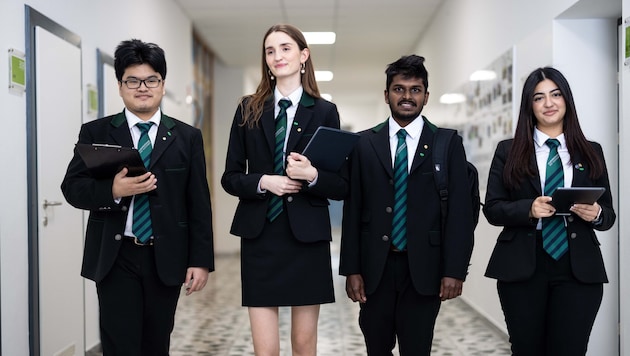 Schon jetzt sind die Klassen des Kollegs sehr international: Die Studierenden kommen vor allem ...