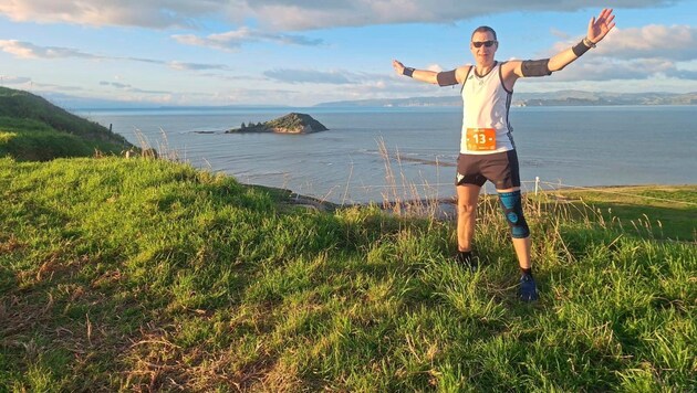 Am anderen Ende der Welt durchs Gelände: Thomas Appel aus Ungerndorf.