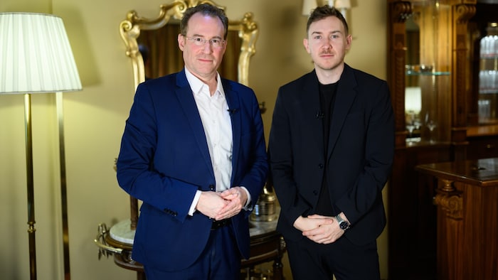 Der Trend- und Zukunftsforscher Tristan Horx ist zu Gast und spricht mit krone.tv-Podcaster ...