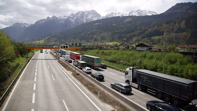 Die Tauernautobahn.