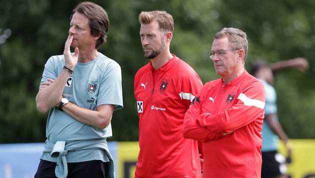 Lars Kornetka, Co-Trainer der österreichischen Fußball-Nationalmannschaft, hat die ...
