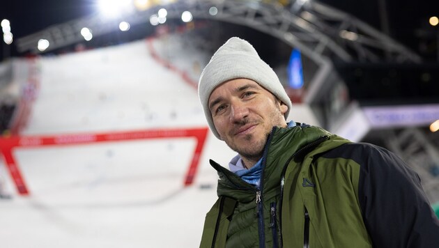 Felix Neureuther im Zielhang der Schladminger Planai