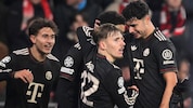 Jubel bei den Bayern: Jamal Musiala sorgte für die 1:0-Führung.