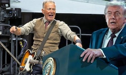 Rockstar Bruce Springsteen singt gegen US-Präsident Donald Trump und seine „Privatarmee“ in ...