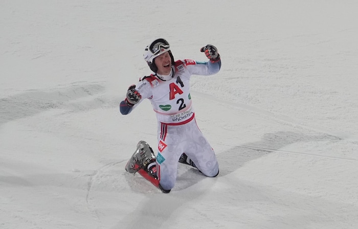 Riesengroßer Jubel bei Henrik Kristoffersen