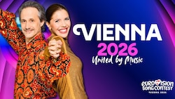Michael Ostrowski und Victoria Swarovski moderieren den Song Contest in Wien.
