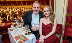 Jacqueline und Gatte Leo Lugner beim Opernball 2025 