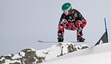 David Pickl steht im vierköpfigen ÖSV-Aufgebot im Snowboardcross.