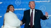 Mit einem breiten Grinsen stand Nicki Minaj zuletzt mit Trump auf der Bühne.