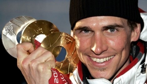 Felix Gottwald holte in seiner großen Sportkarriere als Nordischer Kombinierer 3 x Olympia-Gold, ...