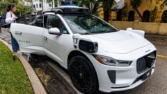 Ein Robotaxi der Google-Schwesterfirma Waymo