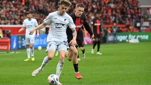 Drexler (li.) lief 16-mal in der Bundesliga auf und dreimal in der Europa League