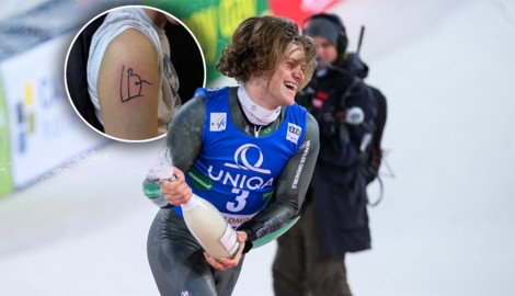 Lucas Pinheiro Braathen erlebte aufregende Tage in Schladming. 