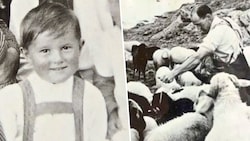 Der kleine Josef war später begeisterter Schafhirte auf den Bergen seiner Heimat.