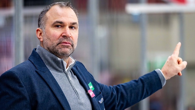 Erreicht der VSV die Play-offs nicht, kann man sich von Coach Pierre Allard trennen.