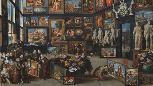 „Noble Begierden“ der Kunstsammler: Willem van Haechts „Galerie des Cornelis van der Geest“ ...