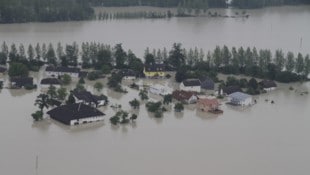 Das schreckliche Hochwasser des Jahres 2013 beschäftigt noch immer die Goldwörther ...