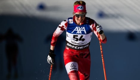 Teresa Stadlober wandelt schon lange auf den Spuren ihrer Eltern.