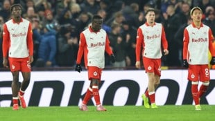 Hängende Köpfe bei den Salzburgern ...