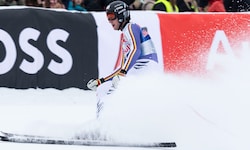 Luis Vogt konnte in der Hahnenkamm-Abfahrt in Kitzbühel zuletzt aufzeigen.
