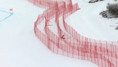 Nina Ortlieb stürzte in der Abfahrt von Crans-Montana.