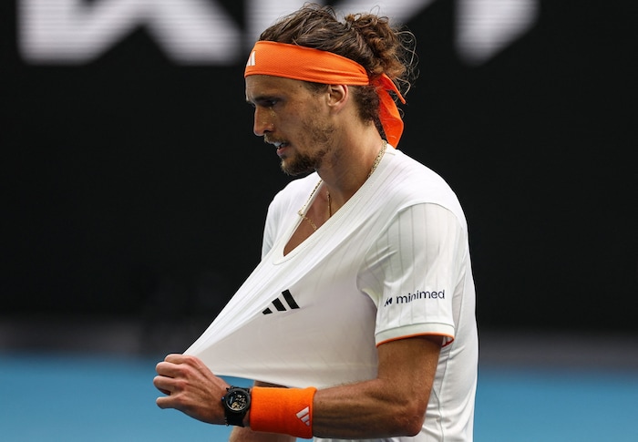 Frust bei Alexander Zverev