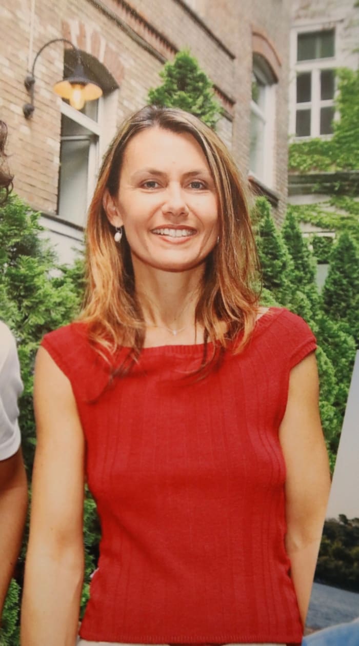 So hat Sabine Tutsch zur Zeit des Unfalls vor 20 Jahren ausgesehen. Sie hofft, dass ihr ...