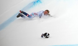 Marte Monsen stürzte in Crans-Montana schwer.