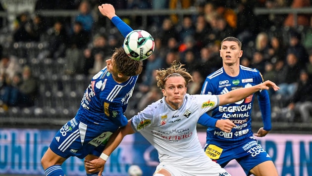 Paul Koller (Mitte) ist der vierte Neuzugang bei Sturm.