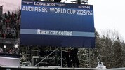 Die Abfahrt in Crans-Montana wurde nach einer Sturzorgie abgebrochen.
