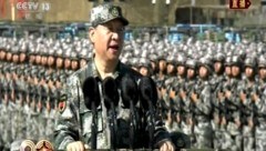 Xi Jinping, hier auf einer Aufnahme des staatlichen Fernsehens aus dem Jahr 2019, führt auch ...