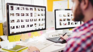 Bei der Fotosuche im Internet gibt es viel zu beachten – vor allem die Frage: Darf ich das Bild ...