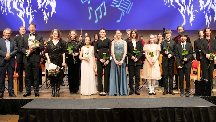 Heftiger Beifall für alle Beteiligten!