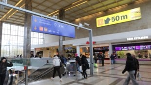 Beamte der Bereitschaftseinheit Wien führten im Bereich des Westbahnhofs eine Schwerpunktaktion ...