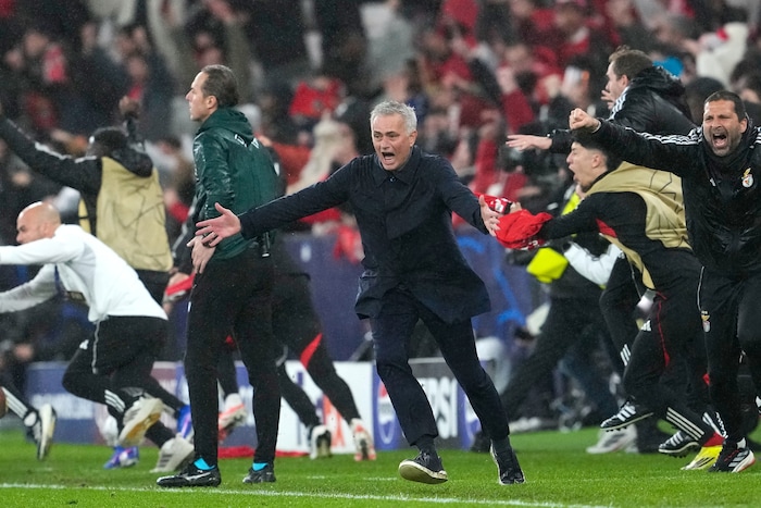 Mourinho after the 4-2 win against his former club Real Madrid