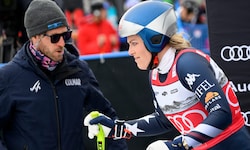 Schmerzen bei Lindsey Vonn