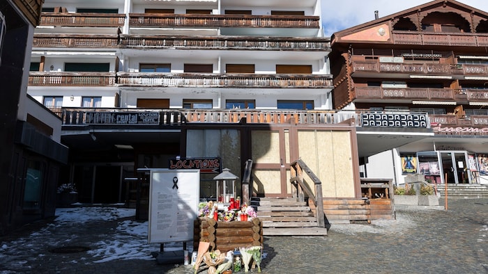 Die Bar kurz nach der Katastrophe