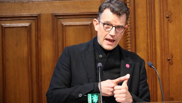 NEOS-Fraktionschef Philipp Pointner sucht Mitstreiter.