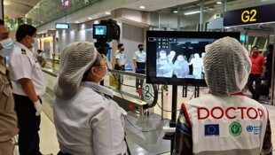 Thailand hat die Kontrollen an Flughäfen aus Angst vor einer Ausbreitung des Nipah-Virus ...