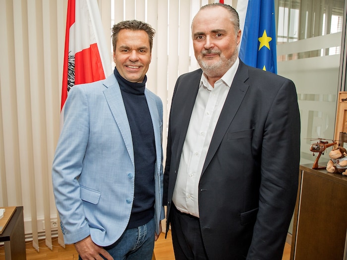 Zufrieden: Tunkel und Doskozil.