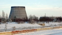 Das ehemalige Kernkraftwerk Tschernobyl in der heutigen Ukraine, in dem sich 1986 der bisher ...