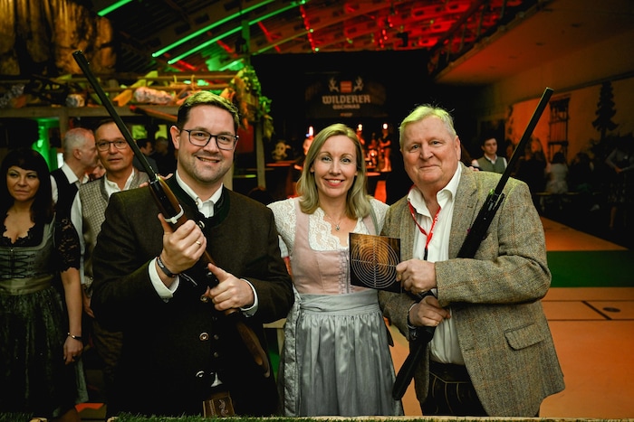 Florian Hiegelsberger, Karin Leitner und Karl Pogutter.