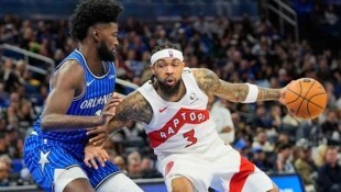 Brandon Ingram (re.) war in Top-Form – geholfen hat‘s den Raptors nichts.