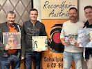 Auf der Grazer Schallplattenbörse: Mit Emmerich, Manfred, Markus und Philipp Krisper aus ...
