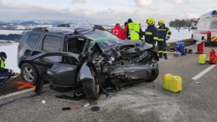 Das Fahrzeug wurde erheblich beschädigt.