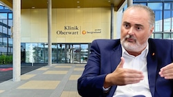 Landeshauptmann Hans Peter Doskozil (SPÖ) will mit einem Kompromiss die Debatte um Gastpatienten ...