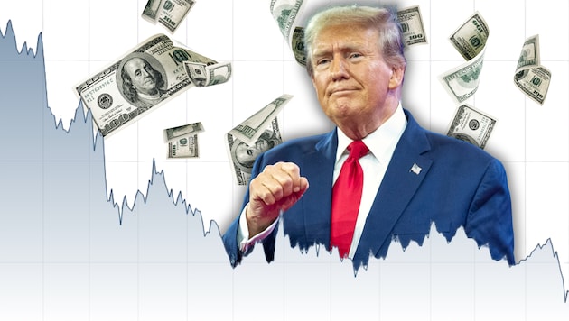 Donald Trump beeinflusst die Weltpolitik und damit auch den Wert des Dollars.