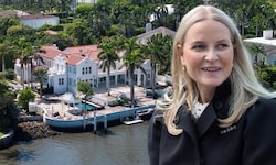 Die norwegische Kronprinzessin Mette-Marit wohnte in Epsteins Villa in Palm Beach. Jetzt gibt ...