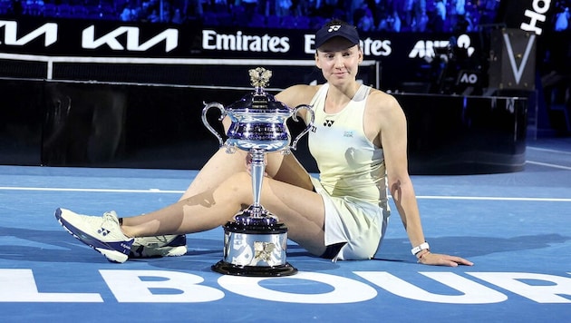 Die Australian-Open-Siegerin 2026: Jelena Rybakina